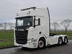 SCANIA R650 nb 6x4 ret. 80t v8, Automaat, Euro 6, Scania, Wit