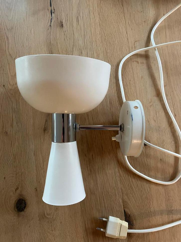 Herda Diabolo Wandlamp - Space Age Design, Huis en Inrichting, Lampen | Wandlampen, Gebruikt, Metaal, Ophalen of Verzenden