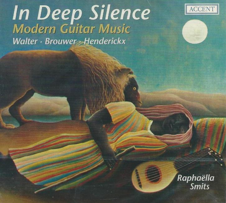 NIEUW In deep silence, Modern Guitar Music / Smits, Cd's en Dvd's, Cd's | Klassiek, Nieuw in verpakking, Kamermuziek, Modernisme tot heden