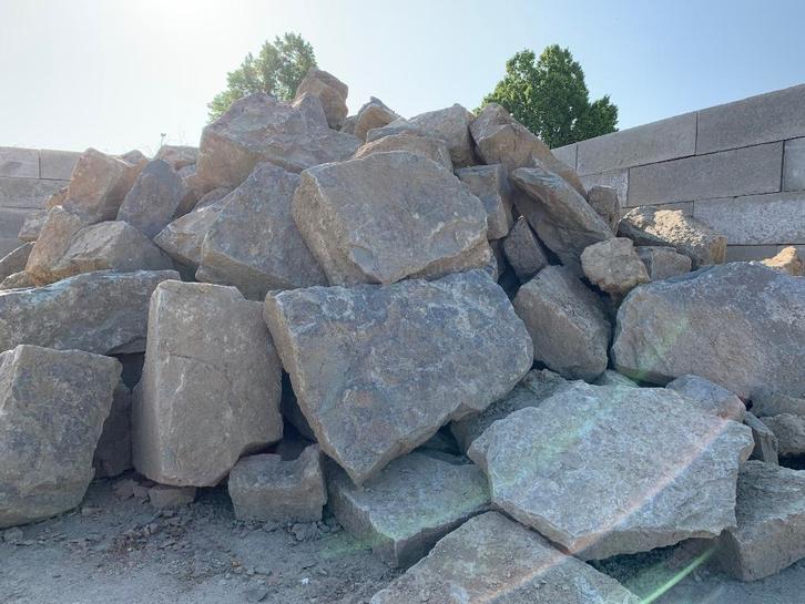 Vijverstenen Groot Oeverkeien Stapelkeien Natuursteen, Tuin en Terras, Grind, Keien en Split, Nieuw, Kei, Multi, Overige materialen