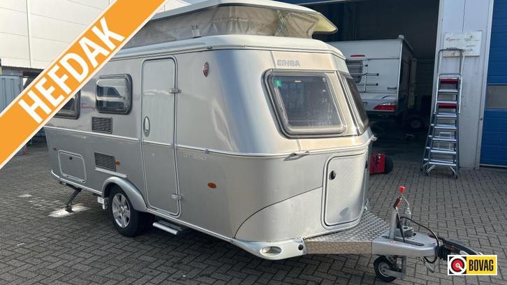 Eriba Touring Troll GT 550 2017 - VOLAUTOMATISCHE MOVER, Caravans en Kamperen, Caravans, Bedrijf, tot en met 3, Eriba, 5 tot 6 meter