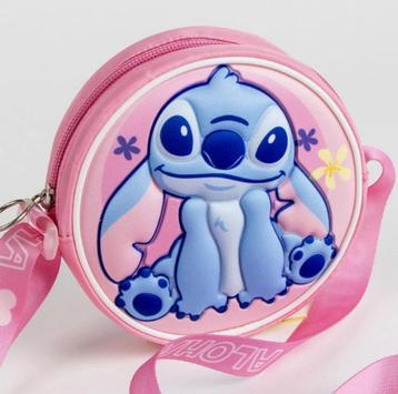 Stitch 3D Schoudertas Roze - Disney beschikbaar voor biedingen
