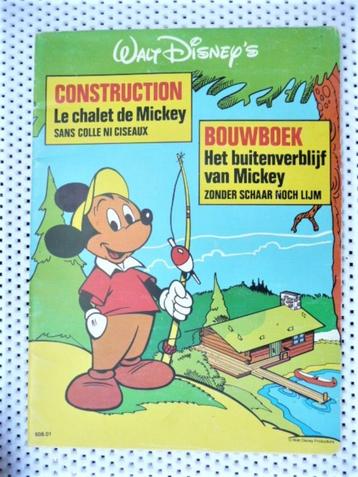 oud walt Disney knutselboek Mickeys buitenverblijf UNIEK beschikbaar voor biedingen