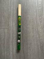 Houten Fluit met Decoratie, Muziek en Instrumenten, Ophalen of Verzenden, Gebruikt, Houtblazer
