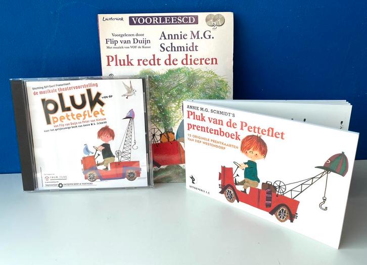 Pluk van de Petteflet/allerlei/Annie M.G. Schmidt, Cd's en Dvd's, Cd's | Kinderen en Jeugd, Gebruikt, Ophalen of Verzenden