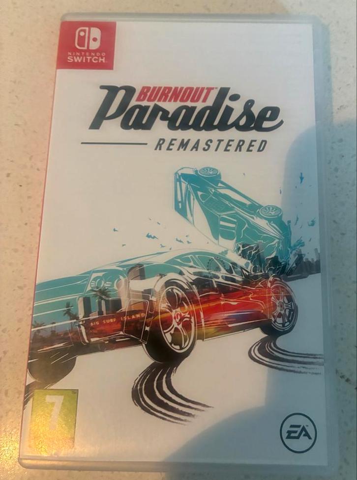 Burnout Paradise Remastered - Switch, Spelcomputers en Games, Games | Nintendo Switch, Zo goed als nieuw, Racen en Vliegen, 1 speler