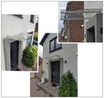 Deurluifel luifel, overkapping gehard/gelaagd glas/rvs NIEUW, Ophalen of Verzenden, Nieuw