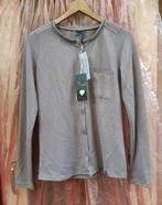 Key Largo nieuw taupekleurig vest shirt trui XS S, Key Largo, Ophalen of Verzenden, Nieuw, Maat 36 (S)