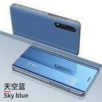 Clear View Cover+PET Screenprotector for Xiaomi Mi 9 _ Blauw, Verzenden, Nieuw, Hoesje of Tasje