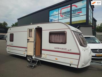 Hylander 540 Frans bed + Voortent + Mover. erg netjes