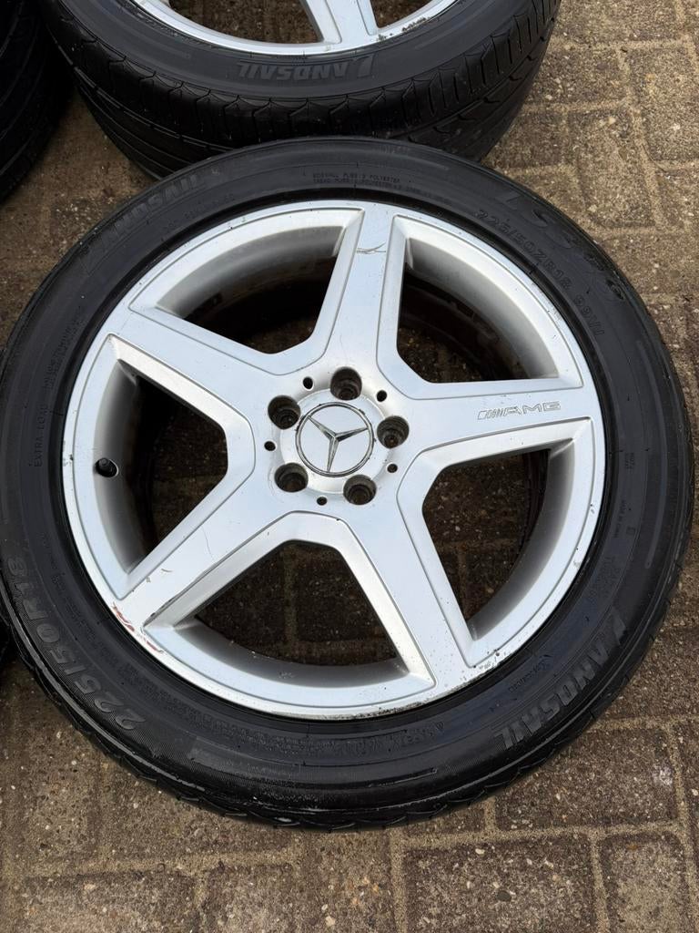 Originele 18 inch mercedes vito set steek 5 x112 et 49, 18 inch, Velg(en), Ophalen of Verzenden, Zomerbanden