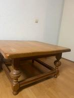 Massief eiken salontafel – stevig en klassiek, Huis en Inrichting, Tafels | Salontafels, Gebruikt, 100 tot 150 cm, Minder dan 50 cm