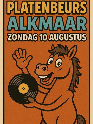 Platenbeurs Alkmaar zondag 10 augustus Paardenmarkt beschikbaar voor biedingen