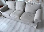 Ikea EKTORP 3-seat sofa beige, Ophalen, Zo goed als nieuw, Driepersoons, 200 tot 250 cm