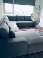Grote U loungebank / hoekbank, Ophalen, Zo goed als nieuw, Stof