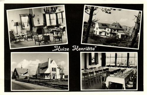 Huize Henriette - Wijk aan Zee - 4 afb - ongelopen, Verzamelen, Ansichtkaarten | Nederland, Ongelopen, Noord-Holland, 1920 tot 1940