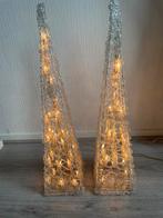2x Kerst decoraties met lampen, Ophalen of Verzenden, Gebruikt