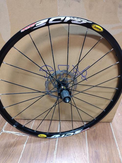 Mavic Crossride 26 inch disc achterwiel, Fietsen en Brommers, Fietsonderdelen, Gebruikt, Mountainbike, Wiel, Ophalen of Verzenden