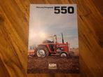 Tractor folder Massey Ferguson 550, Ophalen of Verzenden, Zo goed als nieuw