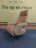 Prachtige relax fauteuil Prominent Als nieuw !, Huis en Inrichting, Fauteuils, Ophalen of Verzenden, Zo goed als nieuw, Stof, 50 tot 75 cm