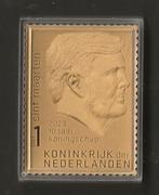 Gouden Persoonlijke zegel Willem Alexander . postfris, Postzegels en Munten, Postzegels | Nederland, Verzenden, Postfris