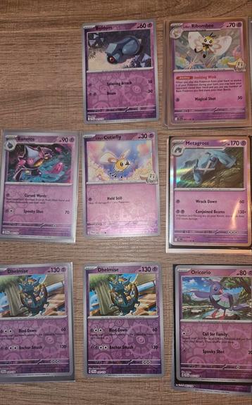 Pokemon Kaarten - Rare & Holo Rare - Zo goed als nieuw beschikbaar voor biedingen