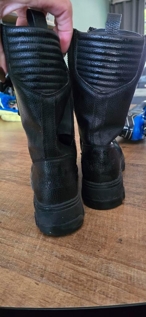 Stoere Zwarte Laarzen - NIK&NIK maat 35, Kleding | Dames, Schoenen, Gedragen, Lage of Enkellaarzen, Zwart, Ophalen of Verzenden