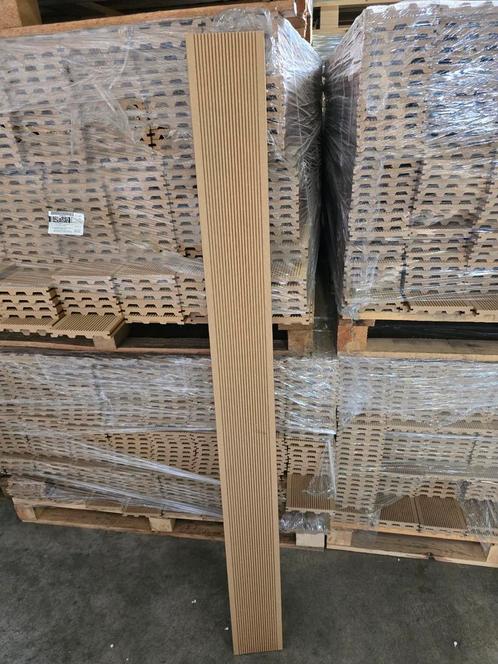 Composiet vlonder delen 1,5 meter Naturel Eiken 1500 stuks, Tuin en Terras, Terrasdelen en Vlonders, Nieuw, Composiet, Ophalen