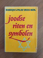 De Vries - Joodse riten en symboliek, Ophalen of Verzenden, Zo goed als nieuw
