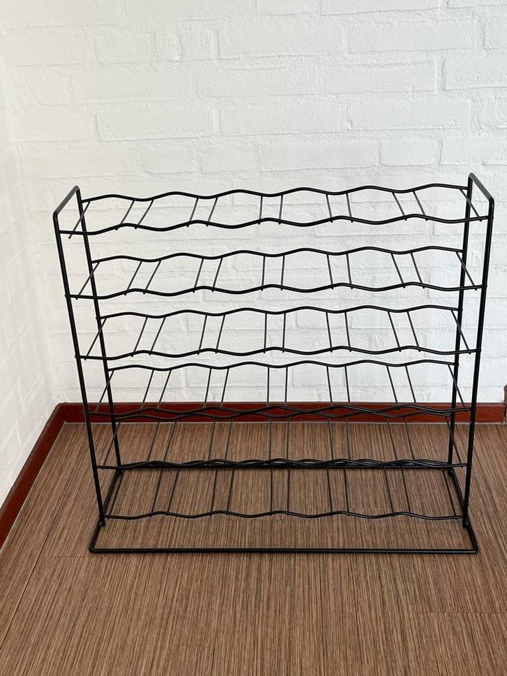 Vintage Tomado Wijnrek - 30 flessen, Huis en Inrichting, Woonaccessoires | Wijnrekken, Gebruikt, 50 tot 75 cm, Metaal, 25 flessen of meer