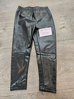 Meisjes leatherlook legging 92/98, Kinderen en Baby's, Meisje, Ophalen of Verzenden, Broek, Zo goed als nieuw