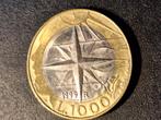 San Marino 1000 lire 1999, Ophalen of Verzenden, Overige landen