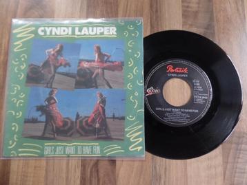 single  Cyndi Lauper - Girls Just Want To Have Fun  beschikbaar voor biedingen