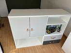 Ikea Platsa 140x200 met kast (zie foto’s), Ophalen, Wit, Tweepersoons, 140 cm