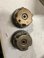 BMW E46 E81 E82 E87 E90 E91  in  en uitlaat VVT-randpoelie, Ophalen of Verzenden, BMW