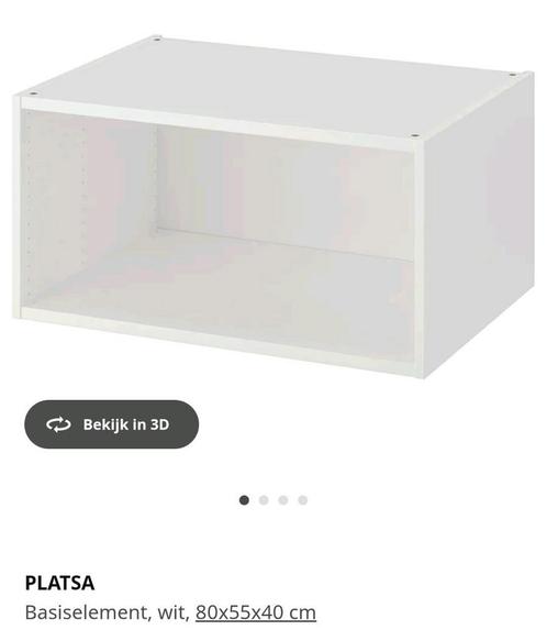 Kast / planken /pootjes PLATSA Ikea, Huis en Inrichting, Kasten | Boekenkasten, Zo goed als nieuw, 50 tot 100 cm, Minder dan 100 cm