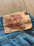 Levi's 501 Jeans - W38 L30 ( ingekort ), Ophalen of Verzenden, Gedragen, Blauw