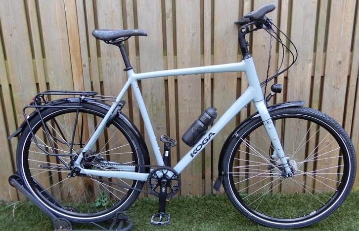 Koga WorldTraveller-S 63 Cm Riemaandrijving+Schijfremmen, Fietsen en Brommers, Fietsen | Heren | Sportfietsen en Toerfietsen, Zo goed als nieuw