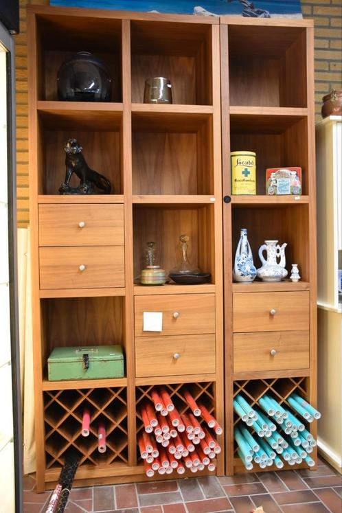 Goossens INDEX BOE05.N boekenkasten | Enkele en dubbele, Huis en Inrichting, Kasten | Boekenkasten, Zo goed als nieuw, 200 cm of meer