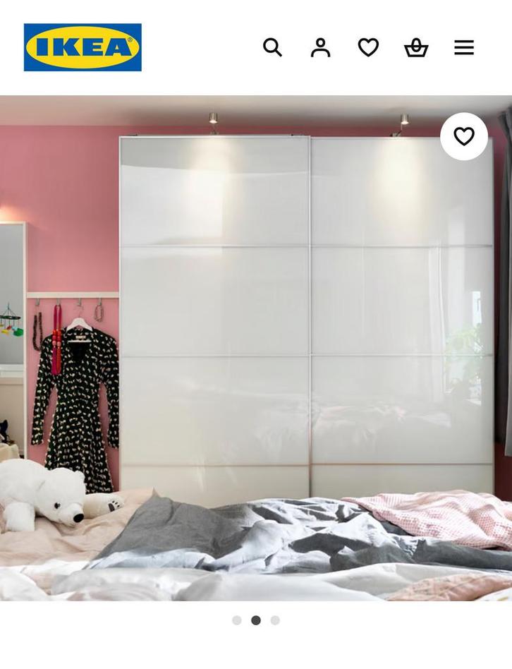 Ikea Pax elementen kast met Farvik schuifdeuren 2,5 meter!, Huis en Inrichting, Kasten | Kledingkasten, Zo goed als nieuw, 200 cm of meer