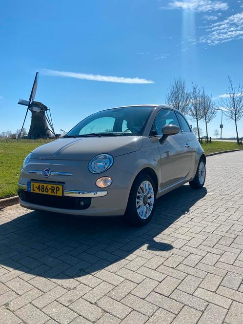 Fiat 500C Cabrio Cappucino, Auto's, Fiat, Particulier, 500C, Benzine, C, Hatchback, Handgeschakeld, Geïmporteerd, Beige, Voorwielaandrijving