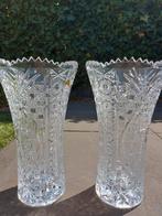 2 kristallen vazen (Cristal d'Arques France), Overige kleuren, Nieuw, Ophalen of Verzenden, Glas