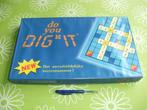 Do you Dig It - tactisch en strategisch scrabble cijferspel, Een of twee spelers, Ophalen of Verzenden, Zo goed als nieuw