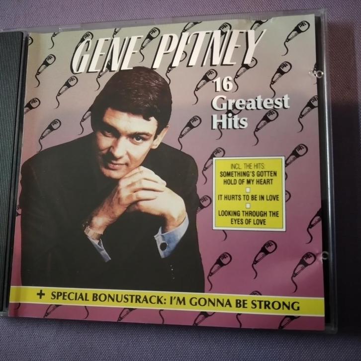 cd. gene pitney. 16 greatest hits., Cd's en Dvd's, Cd's | Pop, Gebruikt, 2000 tot heden, Ophalen of Verzenden