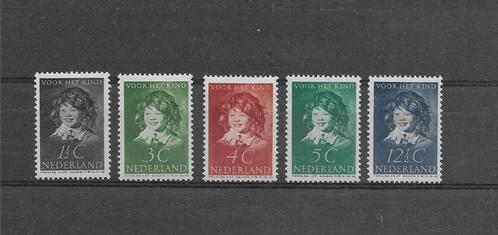 Nederland 1937, NVPH 300 t/m 304, Ongebruikt., Postzegels en Munten, Postzegels | Nederland, Postfris, T/m 1940, Verzenden