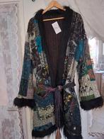 Hippie jas, Kleding | Dames, Jassen | Winter, Ophalen of Verzenden, Zo goed als nieuw, Maat 42/44 (L), Blauw