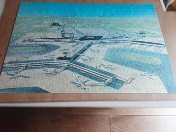 Schiphol Airport puzzel met wandplaat en beschrijving 1000 s beschikbaar voor biedingen