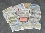 25x oude voetbal toegang tickets thuis RKC Waalwijk, Verzenden, Gebruikt, Overige binnenlandse clubs, Poster, Plaatje of Sticker