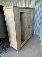 Degelijke zware servieskast, Huis en Inrichting, Kasten | Buffetkasten, Ophalen, Kunststof, Gebruikt, 100 tot 150 cm