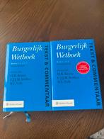 Burgerlijk Wetboek Tekst & Commentaar (2 delen), Ophalen of Verzenden, Zo goed als nieuw, Overige uitgevers, Nederlands